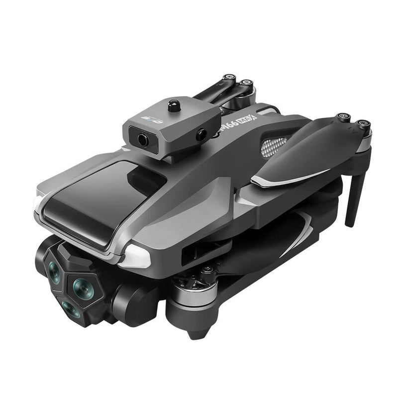 MSRC M66 MAX 5G WiFi FPV with Folded LCD Screen Camera Controller HD Dual Camera Servo Gimbal 360 Obstacle Avoidance Brushless RC Drone Quadcopter RTF