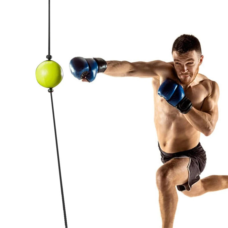 KALOAD Adjustable Boxing Training Rebound Ball Hand Eye Reaction Training Punch Ball Fitness Equipment