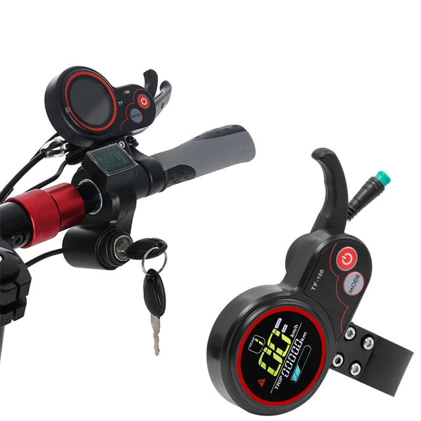 JingBo 60V 45A FOC Sine Wave Electric Scooter Controllers With Display TF-100 5 Pin Display For LAOTIE TI30 ES19 ZERO Hal0 Knight 60V Electric Scooter