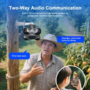 4MP+4MP+4MP+4MP Multi-directional Camera Four-screen Panoramic Home Outdoor HD Ball Wireless WIFI Network Camera