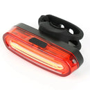 INBIKE Bike Taillight 600mAh Battery 4 Light Modes USB Rechargeable Waterproof Bicycle Rear Light for Night Cycling