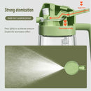Two in One Oil Dispenser Oil Sprayer Refillable Oil Sprayer Commercial Food Grade Spray Bottle Oil Mister for Cooking Baking Frying BBQ