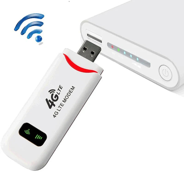 4G LTE Wireless Network Cards USB Dongle 150Mbps Modem Mobile Broadband Sim Card Wireless WiFi Network Adapter 4G Router Home Office