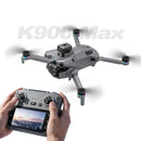 XKJ K900 MAX WiFi FPV with 4.5inch LCD Screen Controller HD Dual Camera Servo Gimbal 360 Obstacle Avoidance One-Key Airdrop Brushless Foldable RC Drone Quadcopter RTF