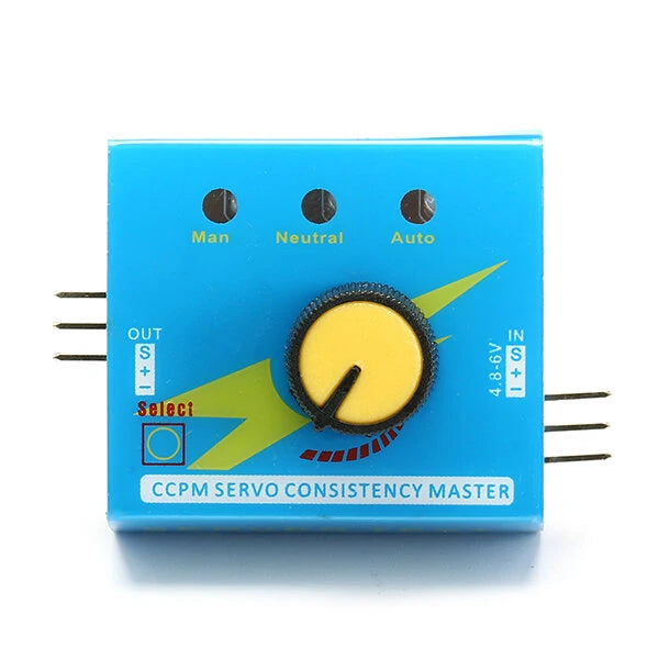 Servo Tester Third Gear Switch With Indicator Light 4.2V To 6.0v for RC Airplane