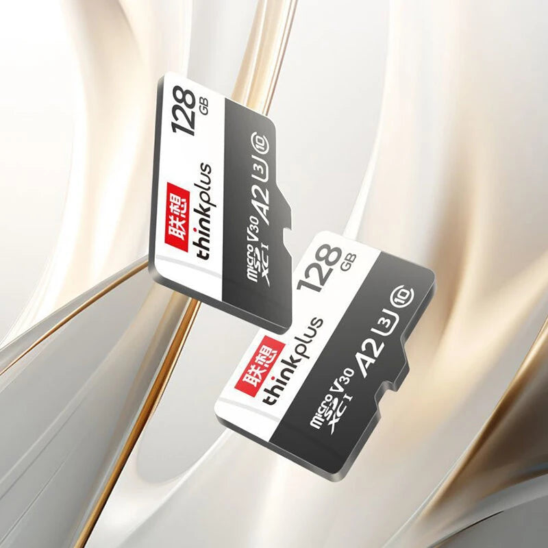 Lenovo Thinkplus TF Memory Card 256GB/128GB/64GB A2 U3 Class10 High Speed Micro SD Card Flash Memory Flash Cards for Phone Driving Recorder Camera