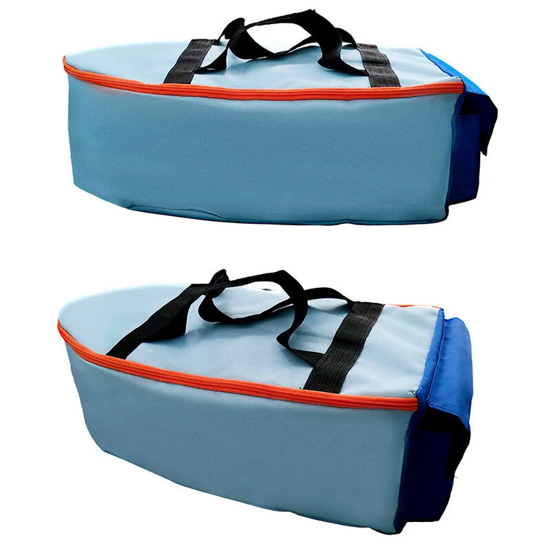 ZANLURE Double Zipper Fishing Boat Carry Bag Water Repellent Storage Bag for Bait Boat Fishing Equipment