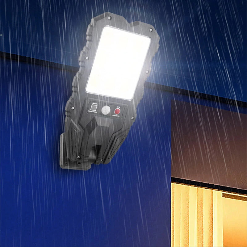 Solar Outdoor Garden Yard Motion Sensor Wall Light Rural Road Lighting Fence Light