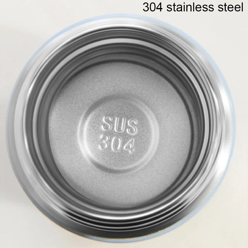 200ML Temperature Display Mini Thermos Water Bottle Smart Stainless Steel Thermos Digital Display Thermos Cup for Office Outdoor