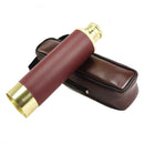 IPRee Pirate Monocular Telescope 25x30 High Powered Zoomable Collapsible Monocular Brass Spyglass Handheld for Hunting Hiking Travel