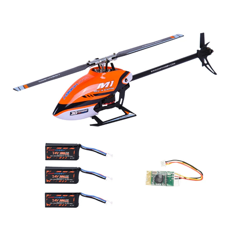 OMPHOBBY M1 V1 2.4G 6CH 3D Aerobatic Dual Brushless Direct Drive Motor RC Helicopter BNF / RTF