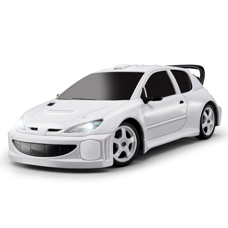 LDRC 2802 2803 2804 206 LANCIA QUATTRO RTR 1/28 2.4G 4WD RC Car Drift LED Light On-Road Full Proportional Racing Vehicles Models Toys