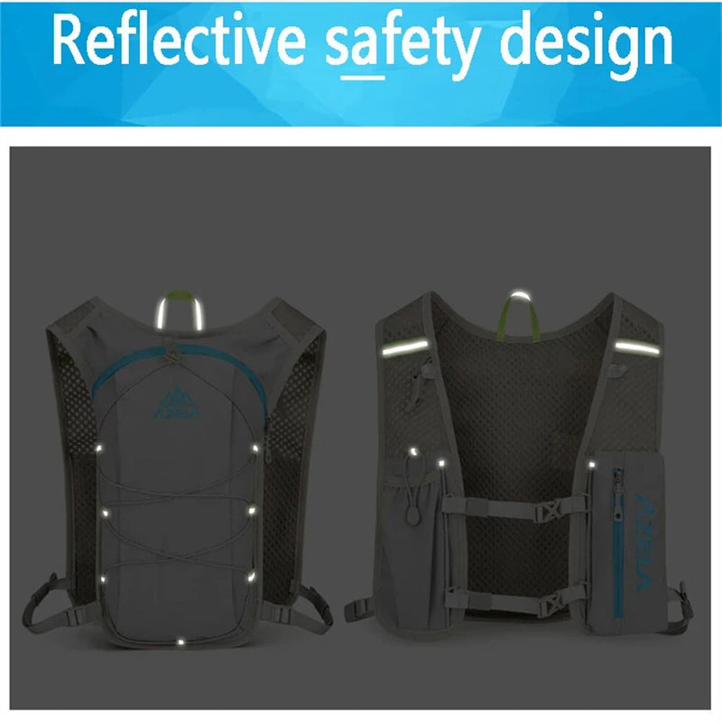 Trail Running Ultra-light Backpack Running Hydration Vest Jogging Hiking Hydrating Bag Can Be Used Water Bag