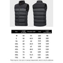 TENGOO HV-11 Heated Vest 11 Heating Areas Men Jacket Heated Winter Womens Electric Usb Heater Tactical Jacket Man Thermal Vest Body Warmer Coat