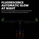 WEST BIKING Adjustable Fluorescent Bicycle Extended Handlebar Lightweight Mountain Bike Bar Ends Deputy Handle