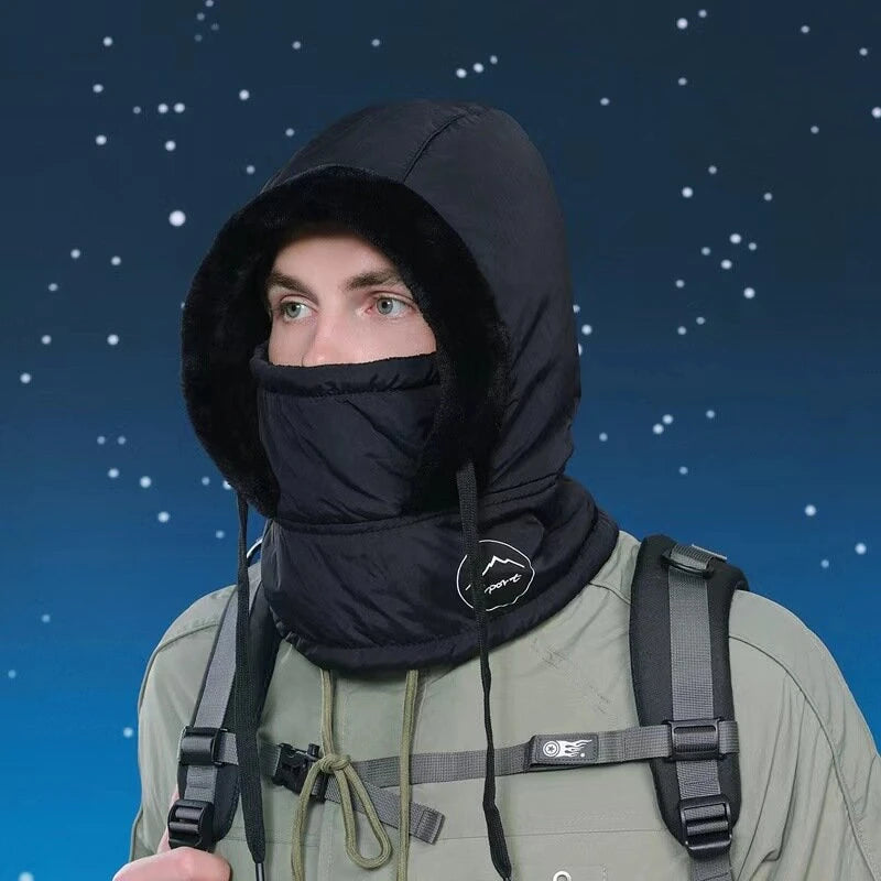 XANES Cold Weather Windproof Ski Visor Winter Breathable Thermal Face Mask Scarf Helmet Hood Cycling Neck Warmer for Hiking Riding Skiing