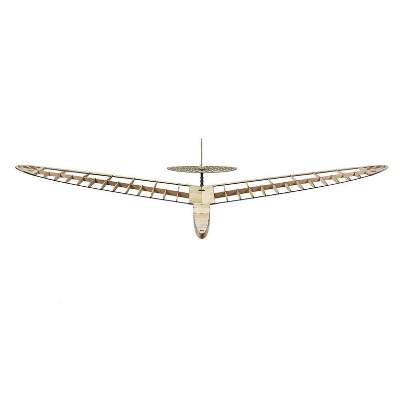 Dancing Wings Hobby FD12 1200mm Wingspan Windrunner Discus Launch Glider Balsa Wood F3K DLG RC Airplane KIT/ KIT+Servos