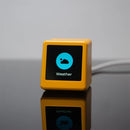 WiFi Weather Clock Stocks Exchange Rates Bitcoin Cryptocurrency Price Tracking Display Smart Weather Clock with Touch Button