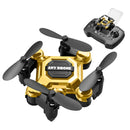 K04 MINI WiFi FPV with HD Camera Integrated Storage Altitude Hold Mode Grid Full Protection Child Gift LED Light Pocket RC Toys Drone Quadcopter RTF