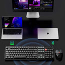 MOFii AI Voice Keyboard and Mouse Set Wireless bluetooth Combo 66 Languages Translation Type-C Rechargeable AI Shortcut Key for Computer Laptop
