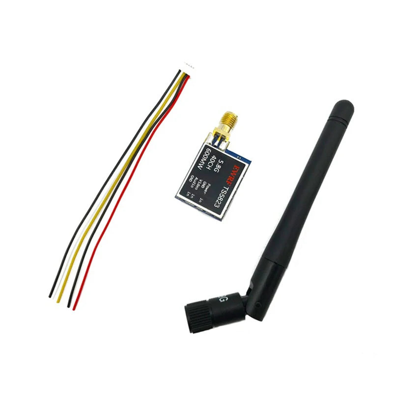 EWRF TS5823 5.8G 40CH 600mW FPV Transmitter VTX With COMS 1000TVL 120 Degree Camera For RC Drone