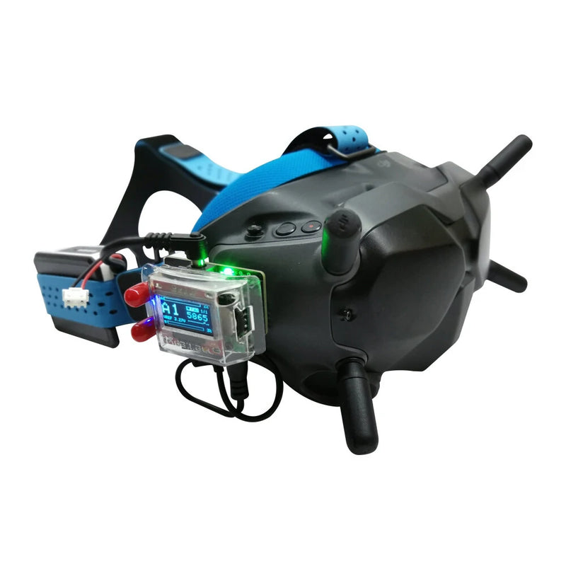 URUAV 5.8G RX PORT 3.0 Digital to Analog Receiver Board for DJI V1 V2 Fatshark FPV Goggles