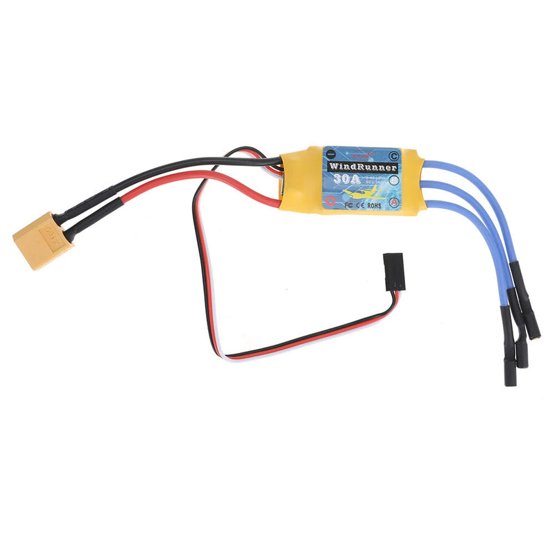 2/4/6pcs RC ESC 30A Brushless Speed Control 2S 3S T-Plug JST for KT SU27 Most RC Airplane FPV Racing Drone RC Car Boat