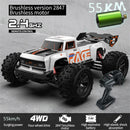 SMRC S910 1/16 2.4G 4WD RC Car Brushless/Brushed High Speed 35km/h 55km/h Off-Road Truck Full Proportional Vehicles Models Toys