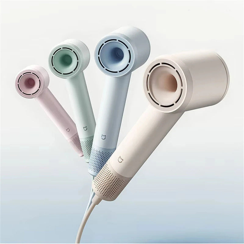 XIAOMI Mijia GSHF04LF High Speed Hair Dryer 200 Million Negative Ions Wind 62m/s 1600W 110,000 rpm Lightweight Quiet Operation for Home