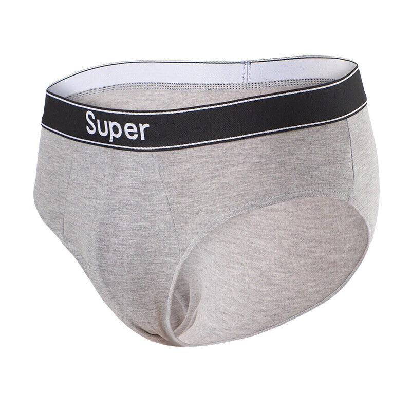5pcs Men's Triangle Briefs Fashion Letter Elastic Belt Comfortable Soft Breathable Daily Sleep Men's Underwear