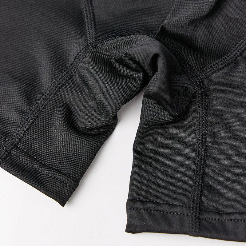 3pcs Men's Black Boxer Briefs Breathable Comfy Boxer Trunks, Elastic Sports Shorts, Men's Casual Underwear For Daily Wear S-XL