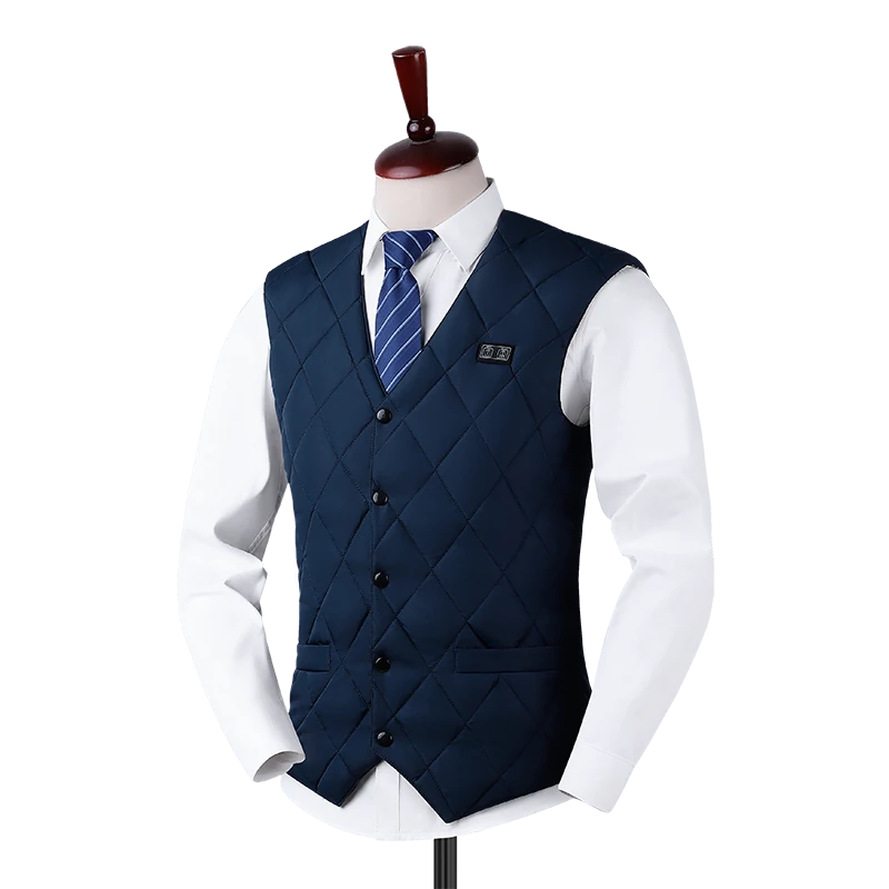 TENGOO HV-16B Fashion Heated Vest 16 Heating Zones Trible Gears Temperature Level Control Winter USB Electric Heating Jacket for Camping Hiking