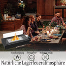 Rectangular Desktop Alcohol Fireplace Outdoor Portable Real Fire Fireplace Lamp Heater Modern Decorative Atmosphere Lamp