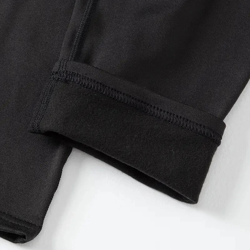 TENGOO Men's Thermal Underwear Set, Long johns set, Compression Thermal Base Layer Set, Moisture Wicking & Breathable Basic Long Sleeve & Letter Belt Leggings Winter Thermal Wear, Men's Thermal Clothing