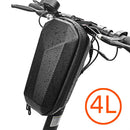 4L Large Capacity Bicycle Bag Hard Shell Waterproof Front End Bag Hanging Bag Bicycle Storage Bag Bicycle Accessories