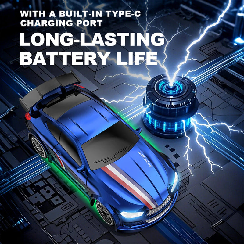 WSD E84 E85 RTR 1/64 2.G 4WD RC Drift RC Car Mini Race LED Light Two Speed Full Scale Radio Control High Speed Motor On-Road Racing Vehicle Model Boys Gifts Toys