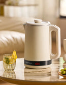 Zemkon 2.2L 1500W Electric Kettle Household Constant Temperature Kettle Automatic Insulation Teapot 304 Stainless Steel Liner Health Kettle