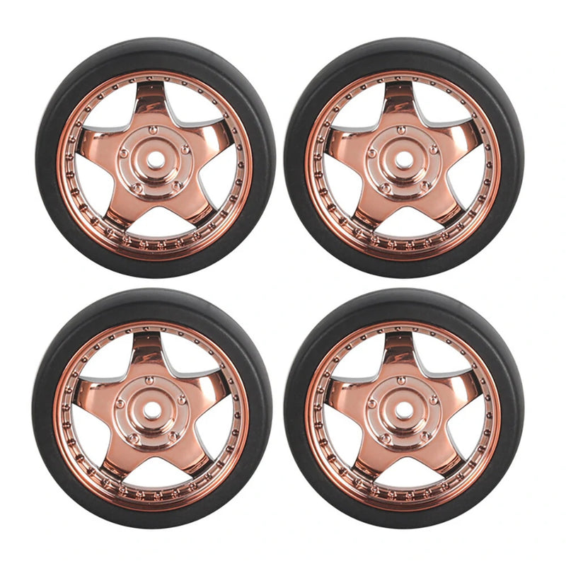 4PCS Upgraded LDRC 1801 1802 1803 1899 A01 A02 A86 A99 1/18 Drift RC Car Parts Tires Wheels On-Road Vehicles Models Spare Accessories