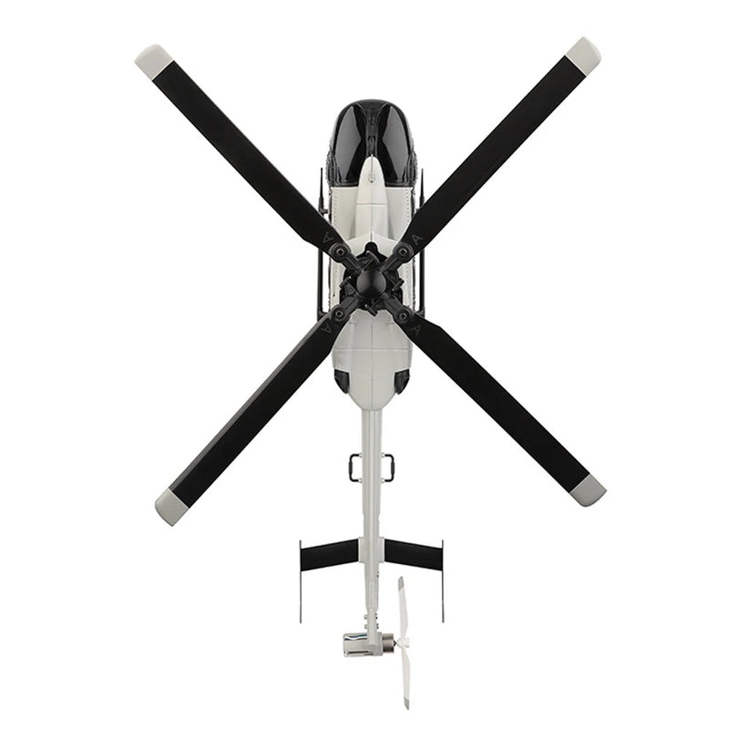 XK K160 2.4G 4CH 6-Axis Gyro Altitude Hold Brushless Motor Military Green Flybarless EC145 Scale RC Helicopter RTF