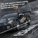 HW Y1806 RTR 1/16 2.4G 4WD Drift RC Car High Speed Racer LED Light Radio Control On-Road Racing Vehicle Model Boys Gifts Toys