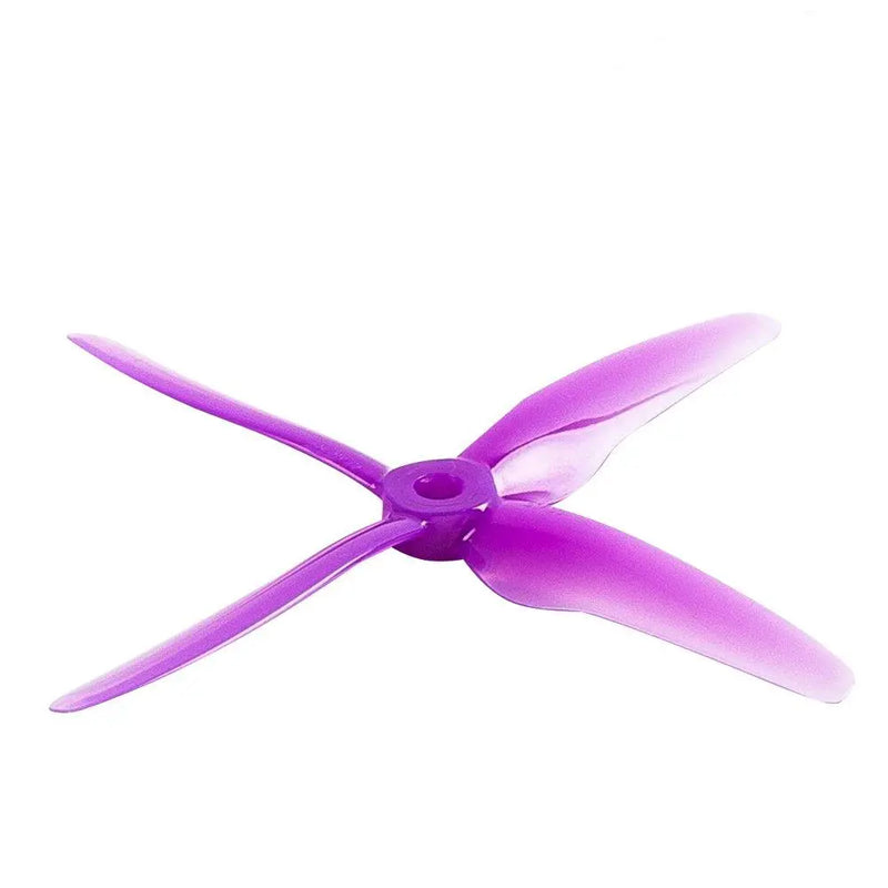 2 Pairs GEMFAN 51455 Hurricane X 4-blade Propeller 5mm Mounting Hole for RC FPV Racing Drone