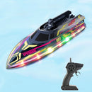 Rockwoo JF017 2.4G Rc Boat Dual Power Wireless Electric Remote Control Model Toys for Children Gift