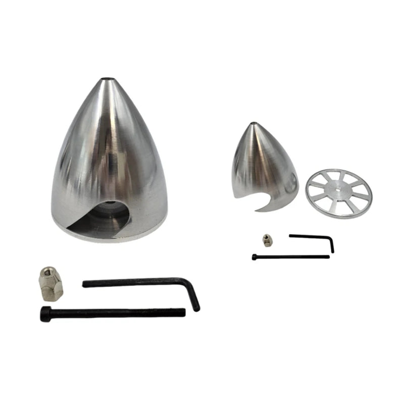 76mm/82mm/89mm/95mm/102mm/114mm/127mm Aluminium Metal Propeller Spinner for Gasoline Engine RC Airplane