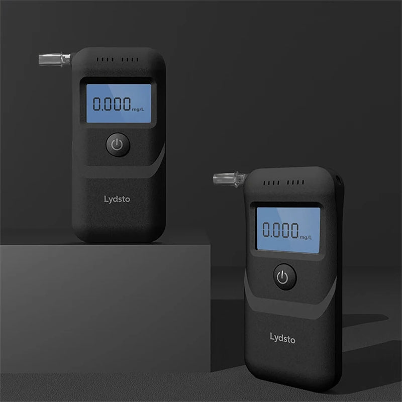 Lydsto Alcohol Tester Breathalyzer Drunk Driving Tester High Precision Detection Breathalyzer Device for Home Use with  LCD Screen Display