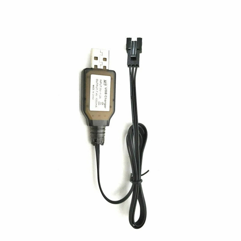 SG PINECONE FORSET 1612 WPL WP14 1/16 RC Car Parts USB Charger Charging Cable 7.4V 1612-055 Vehicles Models Spare Accessories