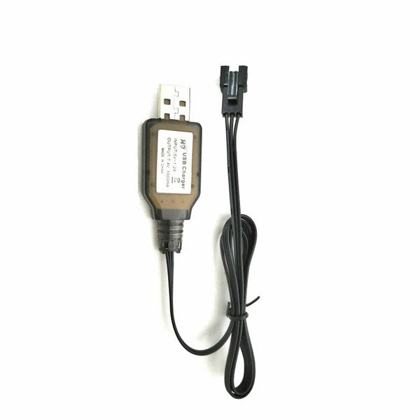 SG PINECONE FORSET 1612 WPL WP14 1/16 RC Car Parts USB Charger Charging Cable 7.4V 1612-055 Vehicles Models Spare Accessories
