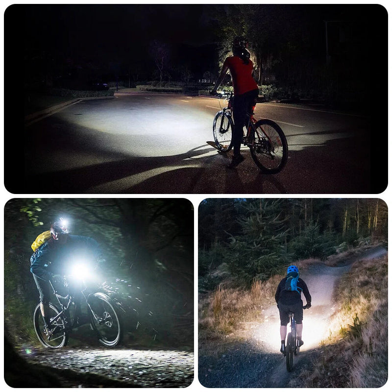Astrolux SL01 SL06 1000Lm 2000Lm Brightness & Vibration Smart Sensing Bike Light Flashlight Cycle Headlight Type-C USB Rechargeable Waterproof Front Light for Electric Bike Scooter MTB Bicycle