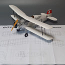 Tony Ray Bucker Bu133 Jungmeister 1/10 660mm Wingspan Balsa Wood RC Sports Biplane RC Airplane KIT