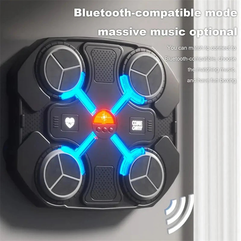KALOAD bluetooth-Compatible Smart Boxing Pads Music Wall Target Punching Training Equipment for Home Exercise with Free Gloves