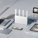 Xiaomi BE3600 Wi-Fi 7 Router Dual-Band 2.5G Port Quad-Core CPU Gaming Acceleration 3570Mbps Dual WAN LAN Mesh Network Repeater for Smart Home IoT Devices